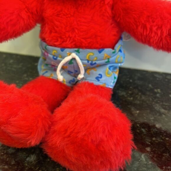 Nanco Sesame Street Elmo Plush Beach Hat Swim Trunks 2005 Swimsuit Stuff… - Picture 3 of 7